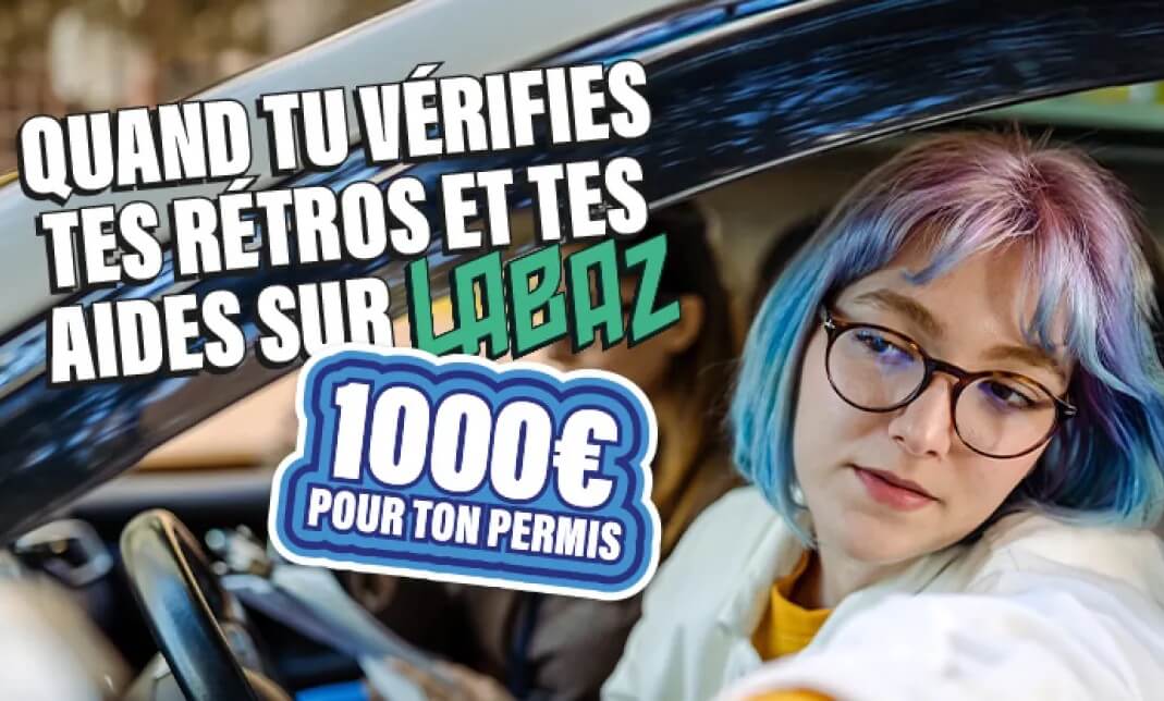 Aide permis région Île-de-France - Labaz 1000 euros
